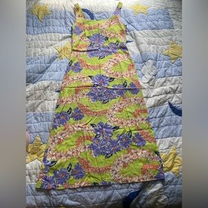 Hawaiian dress maxi dress